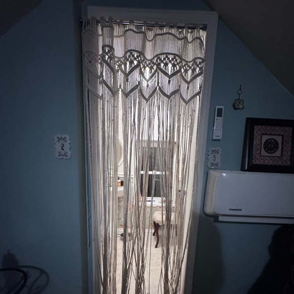 Bohemian Macrame Door Curtain